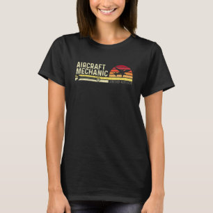 Aircraft Mechanic Aeroplane Aviation T-Shirt