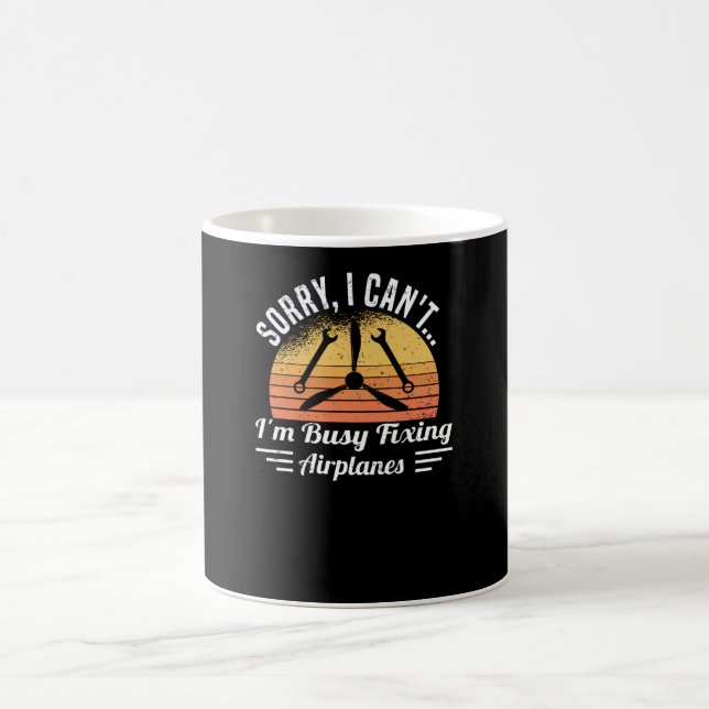Aircraft Mechanic Aircraft Technician Engineer Coffee Mug (Center)
