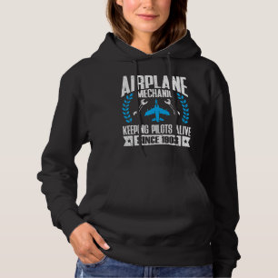 Aircraft Mechanic Aviation Mechanic Aeroplane Mech Hoodie