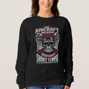 Aircraft Mechanic Aviation Mechanic Aeroplane Mech Sweatshirt