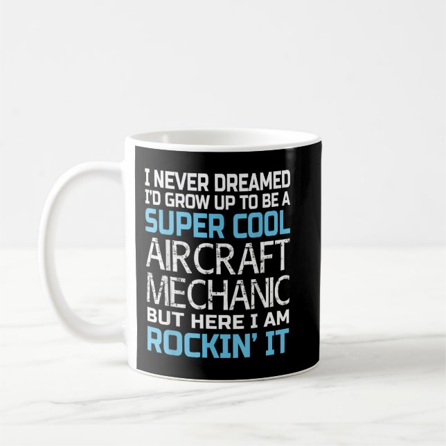 Aircraft Mechanic Coffee Mug (Left)