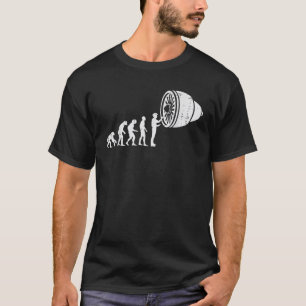 Aircraft Mechanic Evolution Fun Plane Maintenance T-Shirt