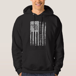 Aircraft Mechanic Flag, Future Aeroplane Mechanic Hoodie