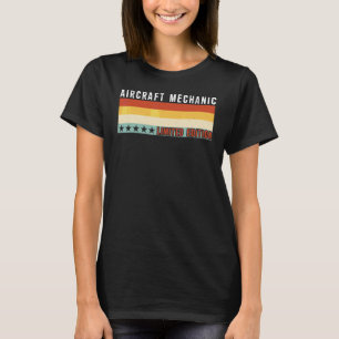 Aircraft Mechanic Job Title Profession Worker Appr T-Shirt