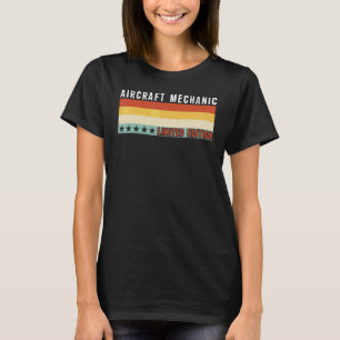 Aircraft Mechanic Job Title Profession Worker Appr T-Shirt