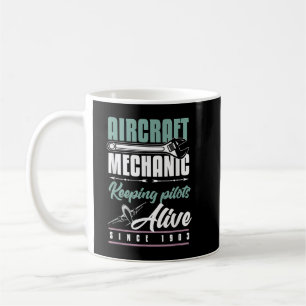 Aircraft Mechanic Shirt Proud Aeroplane Mechanic Coffee Mug