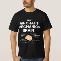 Aircraft Mechanics Brain Funny Airplane Helicopter