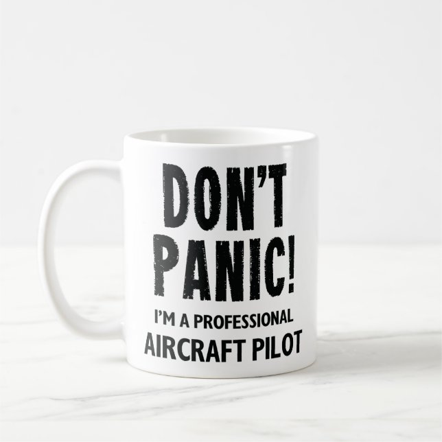 Aircraft Pilot Coffee Mug (Left)