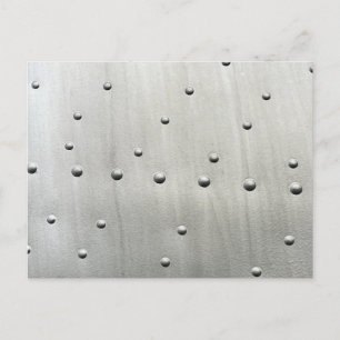Aircraft Skin Aluminium Detail Holiday Postcard