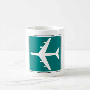 Aircraft Symbol Coffee Mug