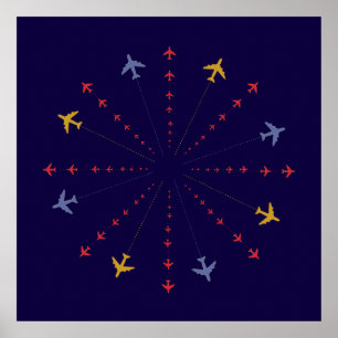 aircrafts / planes / aeroplanes poster