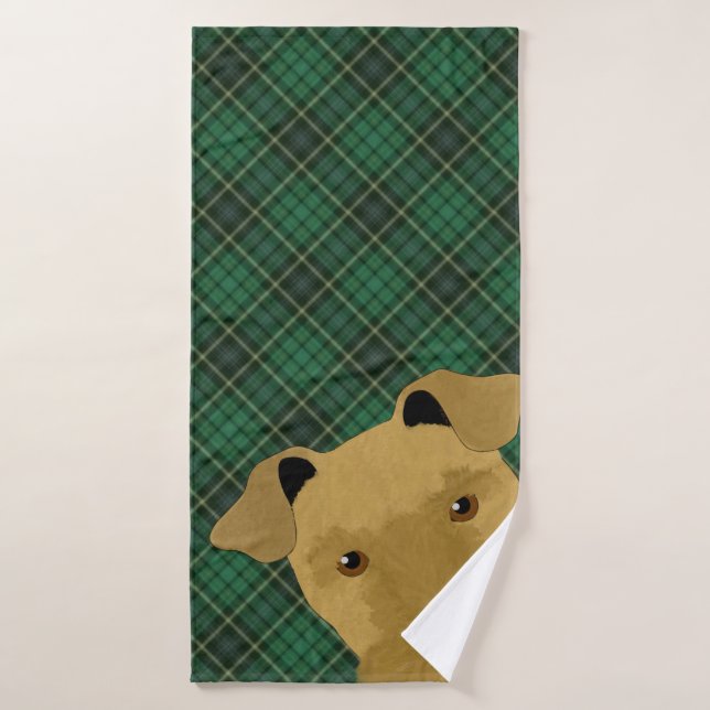 Airedale Bath Towel (Bath Towel)