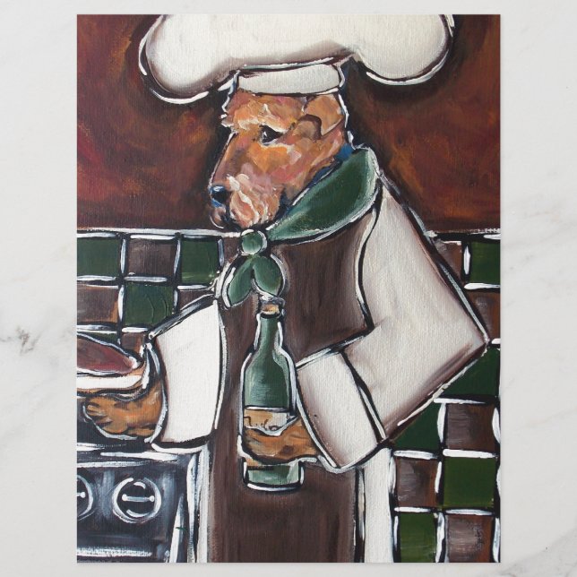 Airedale Chef (Front)