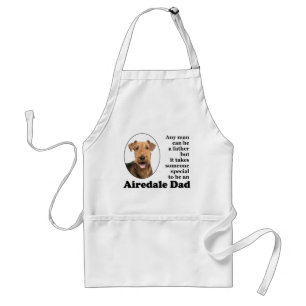 Airedale Dad Apron