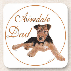 Airedale Dad Coaster