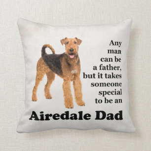 Airedale Dad Pillow
