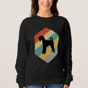 Airedale Dog Vintage Design Sweatshirt