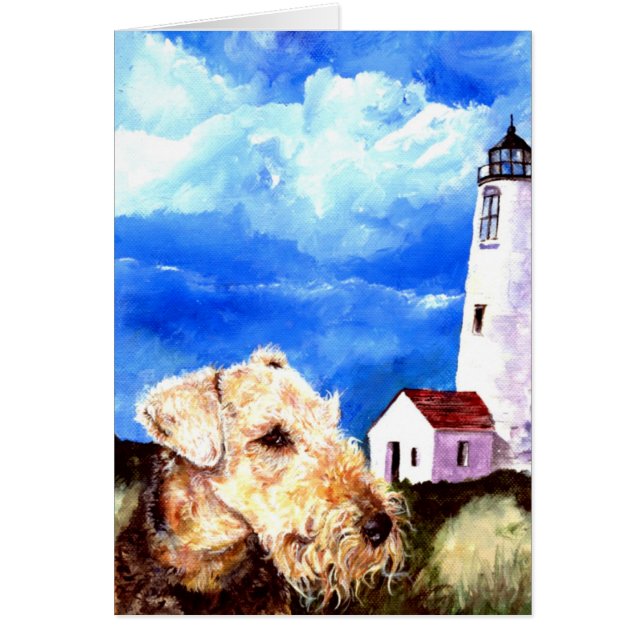 Airedale Lighthouse Card (Front)