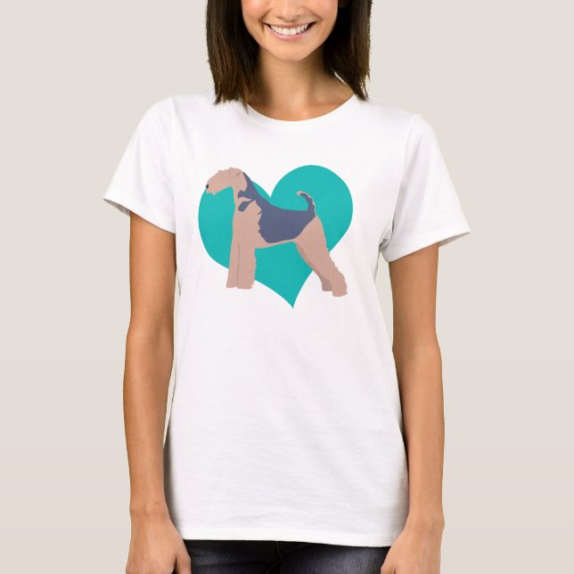 Airedale Love T-Shirt (Front)