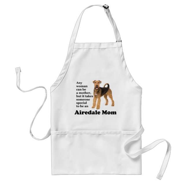 Airedale Mum Apron (Front)