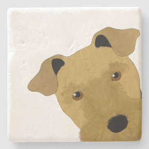 Airedale Stone Coaster