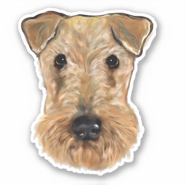 AIREDALE TERRIER  (Front)