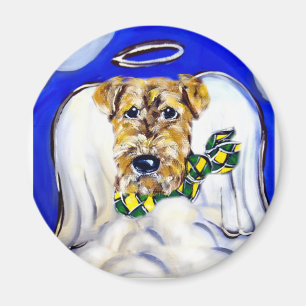 Airedale Terrier Angel Magnet