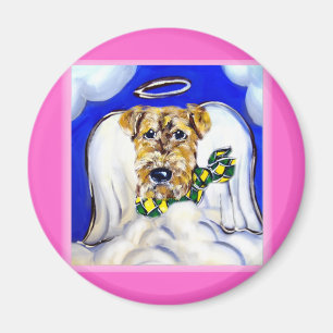 Airedale Terrier Angel Magnet