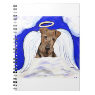 Airedale Terrier Angel Notebook