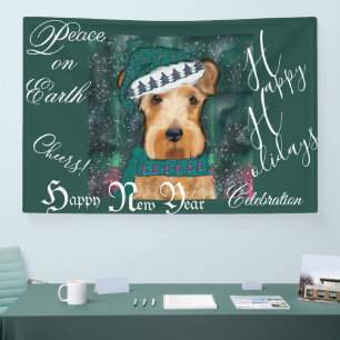 Airedale Terrier Banner