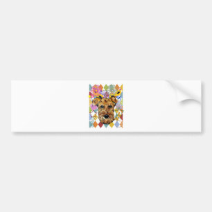 AIREDALE TERRIER BUMPER STICKER