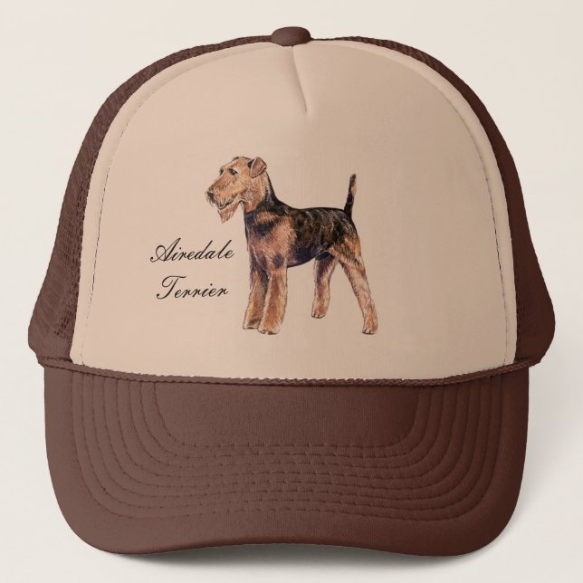 Airedale Terrier Cap (Front)