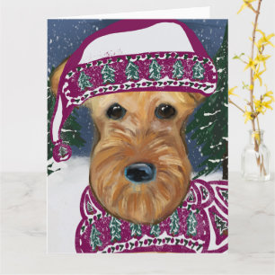 AIREDALE TERRIER    CARD
