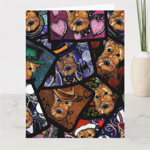 AIREDALE   TERRIER      CARD