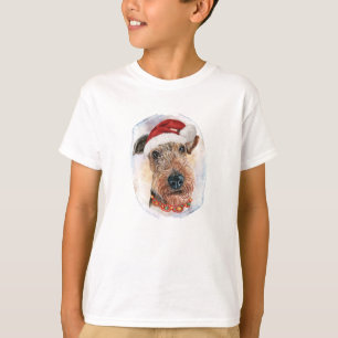 Airedale Terrier Christmas Gifts For Dog Lovers T-Shirt