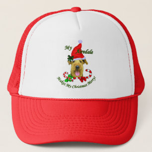 Airedale Terrier Christmas Gifts Trucker Hat