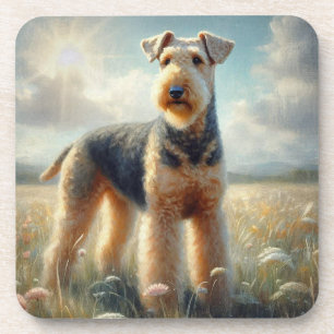 Airedale Terrier Coaster