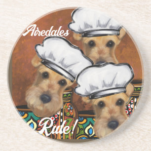 Airedale Terrier     Coaster