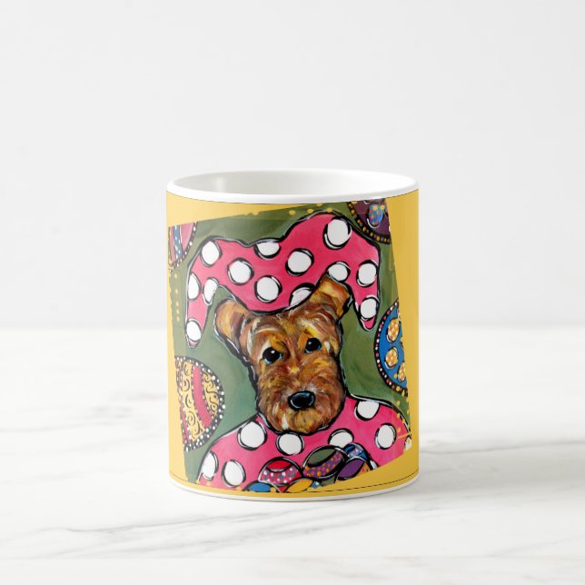  AIREDALE TERRIER     COFFEE MUG (Center)