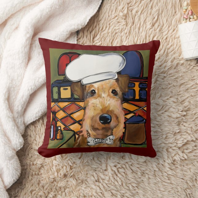 Airedale  Terrier Cushion (Blanket)