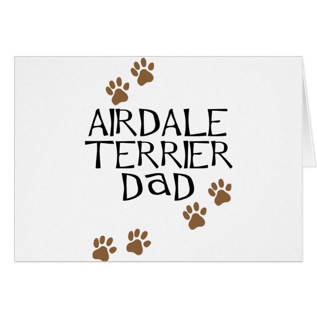 Airedale Terrier Dad (Front Horizontal)
