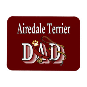 Airedale Terrier Dad Magnet