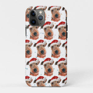 Airedale Terrier Dog Breed Christmas Case-Mate iPhone Case