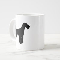 Airedale Terrier Dog Breed Silhouettes