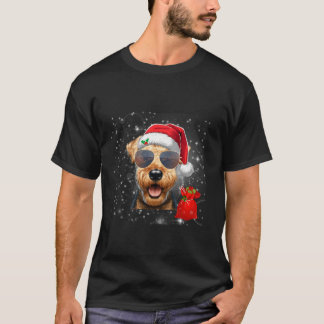 Airedale Terrier Dog Lover Men Women Kids Christma T-Shirt