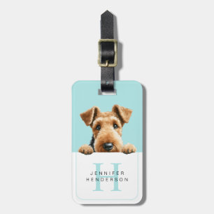Airedale Terrier Dog Luggage Tags