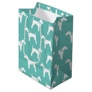 Airedale Terrier Dog Puppy Medium Gift Bag