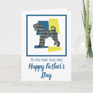 Airedale Terrier Dog TriColour Father’s Day Card