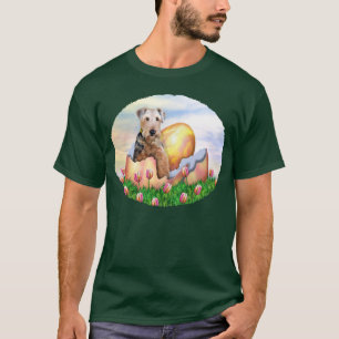 Airedale Terrier Easter Surprise T-Shirt