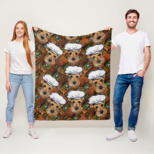 Airedale Terrier        Fleece Blanket